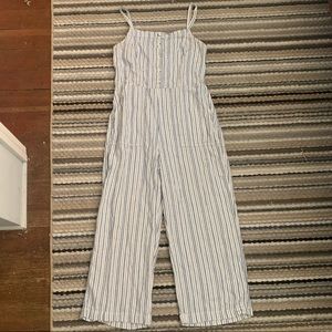 Old Navy Striped Jumpsuit Size M